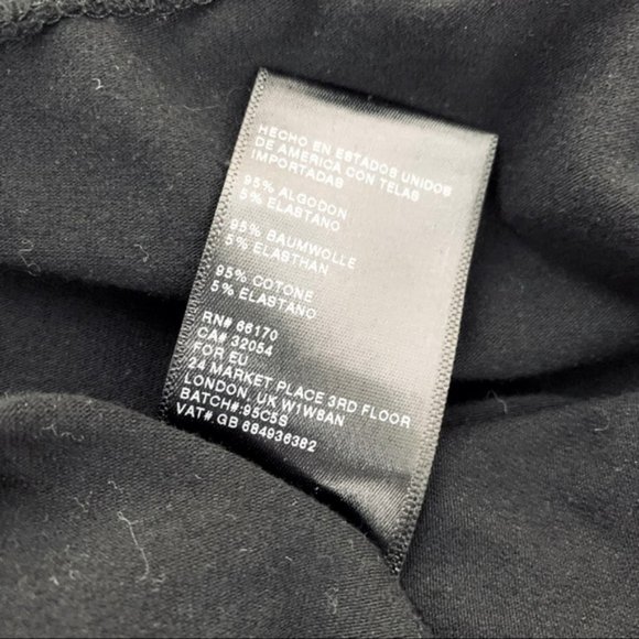 NOISE + SILENCE / Black Geometric Bodysuit / Large - Picture 7 of 7